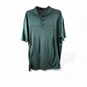 Kühl Short Sleeve Polo Shirt in Teal Size XXL